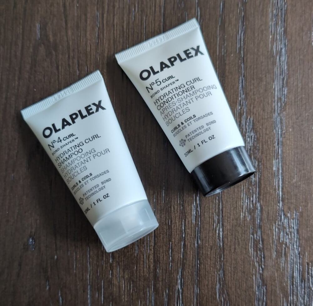 NEW Olaplex No.4 Curl Shampoo + No.5 Curl Conditioner Bundle - Mini - Travel